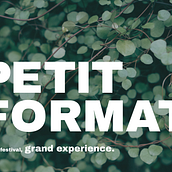 Petit Format | Rebranding y Website (propuesta) . Pencitraan Merek, Identitas, Desain, Dan Desain Web proyek oleh Celia Ramírez - 04.23.2021