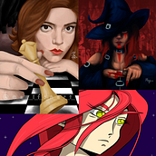 Some of my Draws. Un projet de Dessin artistique, Dessin numérique , et Conception de personnages de Márcio Henrique - 25.04.2021