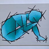 In Anlehnung an den Kubismus. Un proyecto de Pintura acrílica de Anna Froehlingsdorf - 25.04.2021