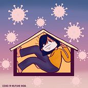 Claustrophobia. Character Design project by Soumia Gupta - 01.15.2021