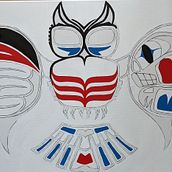 Native Canadian Familien Projekt. Un proyecto de Pintura acrílica de Anna Froehlingsdorf - 25.04.2021