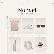Nomad: diseño UI . Design gráfico, e UX / UI projeto de miriamsanz23 - 09.05.2021