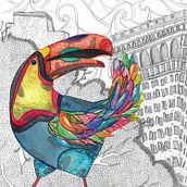 Proyecto 2. Traditional illustration project by Pablo Vicente Jara - 04.25.2021