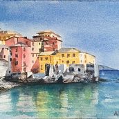My project in Urban Landscapes in Watercolor course Ein Projekt aus dem Bereich Aquarellmalerei von la_cunna - 25.04.2021
