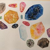 Estudos de aquarela. Watercolor Painting, and Painting project by Renata Dantas R Sachs - 04.25.2021