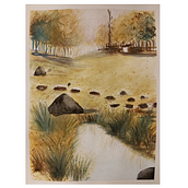 Paisajes Naturales. Een project van Aquarelschilderen van Lucía Piergentili - 25.04.2021