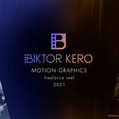 MOTION GRAPHICS REEL (freelance) - 2021. 3D, Animation, Design, and Motion Graphics project by Biktor Kero - 04.26.2021