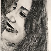 Mi Proyecto del curso: Retrato artístico al carboncillo: creando atmósferas . Menggambar Potret proyek oleh pmorenohueso - 04.26.2021