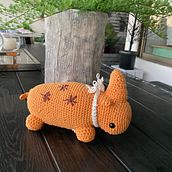 Mi Proyecto del curso: Diseño y creación de amigurumis. Un progetto di Artigianato, Design di giocattoli, Fiber Art, DIY e Uncinetto di Monica Pinto Godoy - 05.05.2021