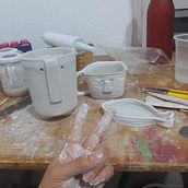 Mi Proyecto del curso: Cerámica en casa para principiantes. Un proyecto de Artesanía de Karen Tovar - 26.04.2021