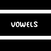 Vowels: un reto de hacer una animación en ratos libres durante 5 días e incluí la música.. Animation, and Motion Graphics project by Rene Avelardo Orozco Hdez - 04.26.2021
