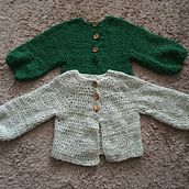 Mi Proyecto del curso:  Top-down: prendas a crochet de una sola pieza. Crochet project by Lucia - 04.26.2021