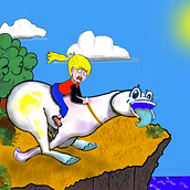 My project in  Creating Characters for Children's Stories with Procreate course . % Dan Creagan tarafından hazırlanan Geleneksel illüstras, Ve on projesi - 04.27.2021