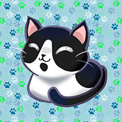 Mis mascotas. Desenho digital projeto de Iraida Ateka Rivas - 27.04.2021