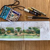 Deuxième projet Thaïlande page 2 . Watercolor Painting project by Caro V. - 04.27.2021