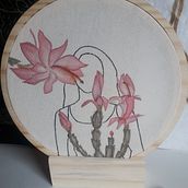 Portfólio Pré-Domestika. Un proyecto de Bordado, Pintura a la acuarela y Tejido de Thaís Niero - 27.04.2021