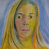 Mi Proyecto del curso: Retrato artístico en acuarela. Watercolor Painting project by Esteban Daniel Díaz Castro - 04.28.2021