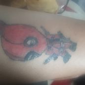 My project in Tattoo for Beginners course. Un progetto di Animazione 2D e Design di tatuaggi di Liam Robinson - 28.04.2021