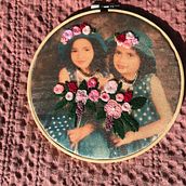 Mi Proyecto del curso: Bordado en fotografías sobre tela. Embroider project by Fernanda Ulloa Castillo - 04.22.2021