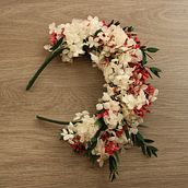 Flower crown. Accessor, Design, Arts, and Crafts project by alexandra.britvina - 04.26.2021