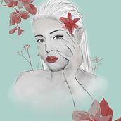 Mi Proyecto del curso: Retrato ilustrado con Photoshop. Un proyecto de Dibujo, Ilustración digital, Dibujo de Retrato y Dibujo digital de Vanesa Luque - 09.09.2021