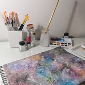 Lindísimo Curso <3 . Watercolor Painting project by Gabriela Rivera - 05.02.2021