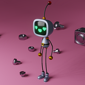 Meu projeto do curso: Introdução ao design 3D e modelagem com Blender. Un progetto di 3D e Modellazione 3D di david7.hero - 29.04.2021