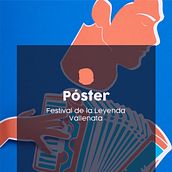 Póster 23 Festival de la Leyenda Vallenata. Vector Illustration project by Manuel David Fernández Zuleta - 04.27.2021