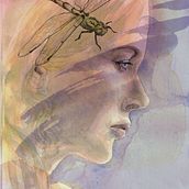 My project in Illustrated Portrait in Watercolor course. Watercolor Painting project by Анна Миронова - 04.28.2021