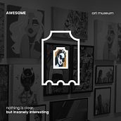 Awesome Art Museum. Graphic Design, and Logo Design project by Yahya Heydarli - 04.29.2021