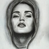 My project in Artistic Charcoal Portraiture: Creating Atmosphere course. Artistic Drawing project by Diana Dee - 04.29.2021