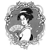 Geisha. Traditional illustration project by Celina - 04.29.2021