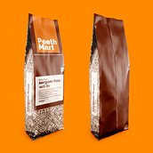 Sustainable Packaging Design for Flour brand PeethMart. Digital Design, and Packaging project by Vedant Kotkar - 04.29.2021