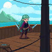 Mi Proyecto del curso: Introducción al diseño de personajes en pixel art. Pixel Art project by Ursula Lopez Sorribes - 04.29.2021
