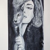 Estrella de cine. Projekt z dziedziny  R, sunek art, st i czn użytkownika Maria Cruz Urgellés Sardón - 29.04.2021