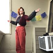 Crop Colorwork Cardigan. Arts, Crafts, and Crochet project by lbstrobbe - 04.29.2021
