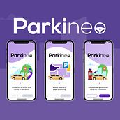 Proyecto Parkineo. Design, UX / UI, Art Direction, Graphic Design, and Advertising project by Carlos De Luz Muñoz - 04.30.2021