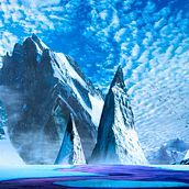Helada morada. Matte Painting project by Alonso Ramos Trejos - 04.29.2021