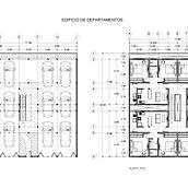 Edificio de Departamentos.. Architecture project by Arturo Vargas Dimas - 08.06.2019