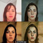 Retrato de Casal de amigos - Emanuele. Un progetto di Pittura di Emanuele Mariane Dêisi Cristíni de Quadros - 30.04.2021