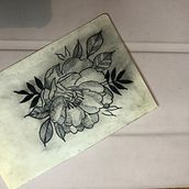 Mi Proyecto del curso: Tatuaje para principiantes. Tattoo Design project by V - 04.21.2023