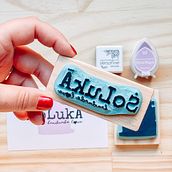 Sello doble para "Soluka". Un progetto di Br, ing, Br, identit e Artigianato di Crafter On The Road - 30.04.2021