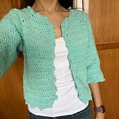 Mi Proyecto del curso:  Top-down: prendas a crochet de una sola pieza. Un projet de Crochet de Suyeen - 03.05.2021