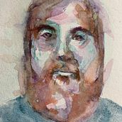 Mein Kursprojekt: Artistische Aquarellporträts. Painting project by Alice Andapen - 04.30.2021