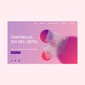 Seu banco, sua liberdade! - Landing Page Credit Card. Un proyecto de UX / UI de Matheus Meneses - 20.04.2021