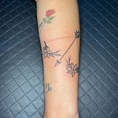 Meu projeto do curso: Tatuagem para principiantes. Tattoo Design project by Patrícia Figueiredo - 05.28.2021