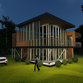 Mi Proyecto del curso: Diseño y modelado arquitectónico 3D con Revit/ Trabajo de render con ''LUMION''/Erick Martinez. 3D, Architecture, Digital Architecture & Interior Architecture project by ebmartinez - 05.01.2021