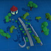 Mi Proyecto del curso: Modelado de escenarios low poly para videojuegos. 3D Animation project by Borja Ramon - 05.01.2021