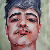 Retrato de mi hijo. La primera vez que hago un retrato, seguiré practicando con el resto de la familia. . Portrait Drawing project by Macadamio - 05.01.2021