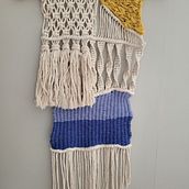 My project in Introduction to Macramé: Creation of a Decorative Tapestry course. Arts, and Crafts project by Lynn Vieira - 05.01.2021